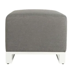 Light Grey Outdoor Footstool -Garden Furniture Shop light grey outdoor footstool p76642 125624 zoom