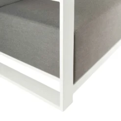 Light Grey Single Outdoor Chair -Garden Furniture Shop light grey single outdoor chair p76650 125769 zoom