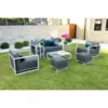 Light Grey Single Outdoor Chair