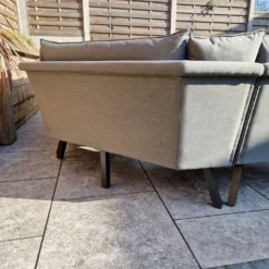 LUNA Grey U Shaped Sofa With Gas Fire Pit & Ottoman -Garden Furniture Shop luna grey u shaped sofa with gas fire pit ottoman p83636 173081 zoom