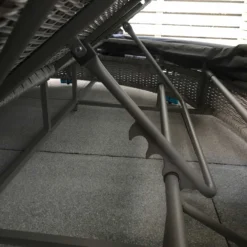 Madison Grey Rattan Large Round Day Bed -Garden Furniture Shop madison grey rattan large round day bed p78490 134608 zoom