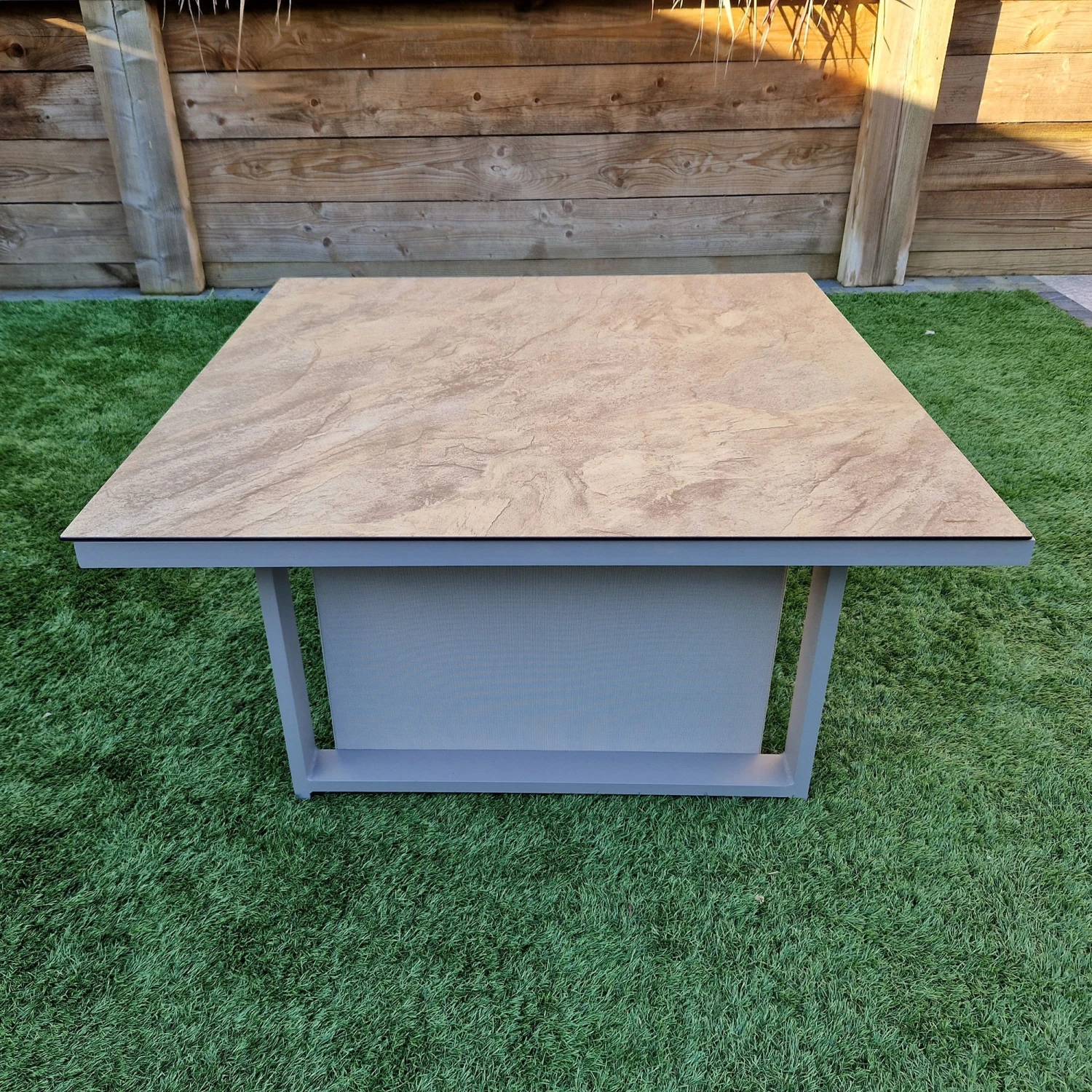 Madrid Nature Lift Table With Textilene Side 2 Madrid Nature Lift Table With Textilene Side - Image 2