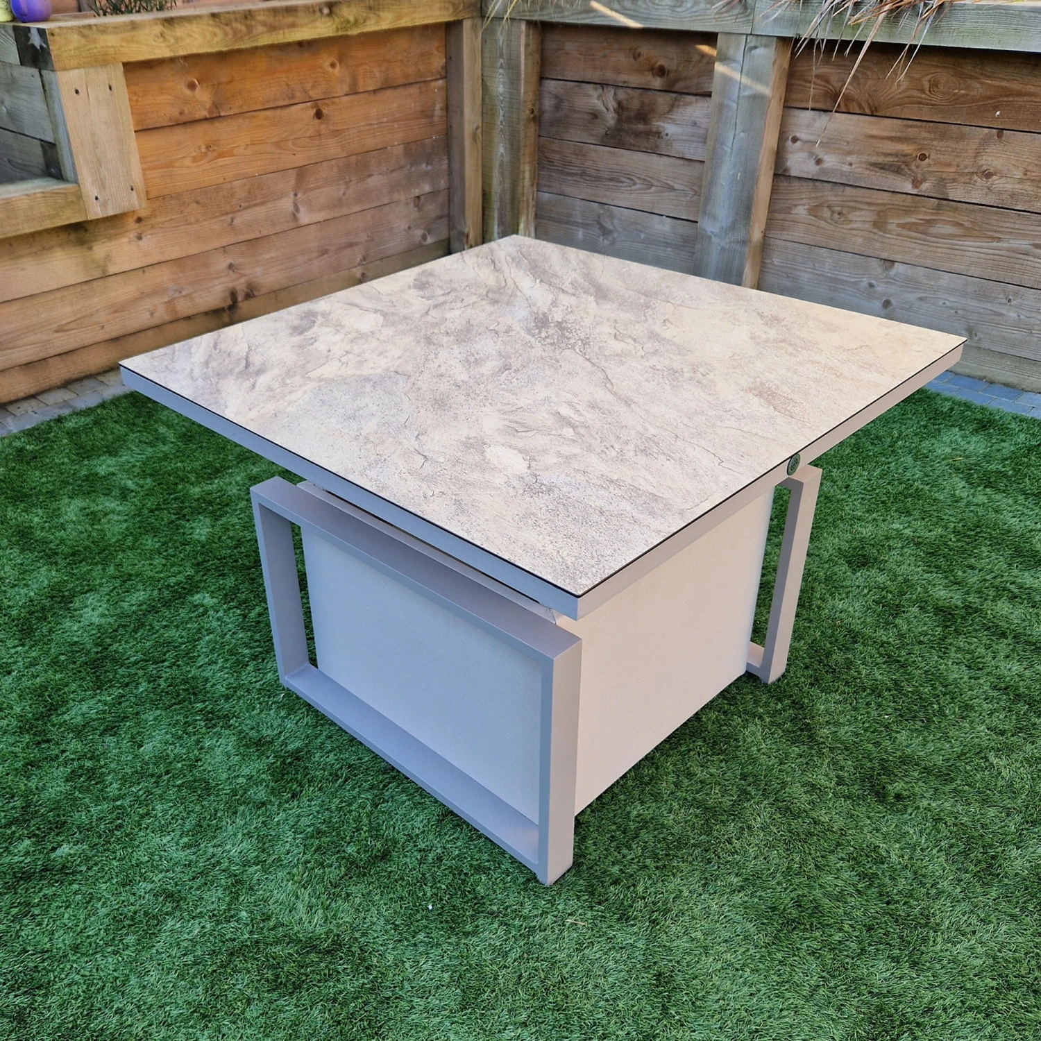 Madrid Nature Lift Table With Textilene Side 5 Madrid Nature Lift Table With Textilene Side - Image 5