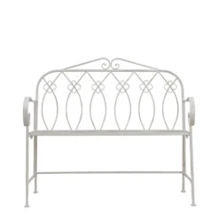 Matera Vanilla Outdoor Bench