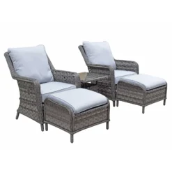 Mia Multi Grey Rattan Lounge Set -Garden Furniture Shop mia multi grey rattan lounge set p78496 134690 zoom