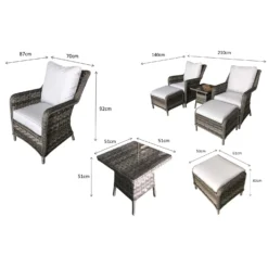 Mia Multi Grey Rattan Lounge Set -Garden Furniture Shop mia multi grey rattan lounge set p78496 134691 zoom
