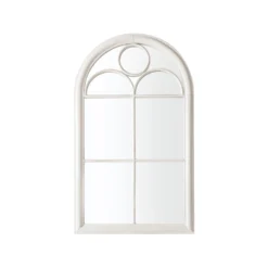 Nurstead White Outdoor Mirror