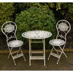 Oval Garden Bistro Set