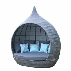 Pearl Grey Rattan Day Bed -Garden Furniture Shop pearl grey rattan day bed p78498 134732 zoom
