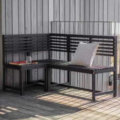 Pelion Charcoal Balcony Modular Bench