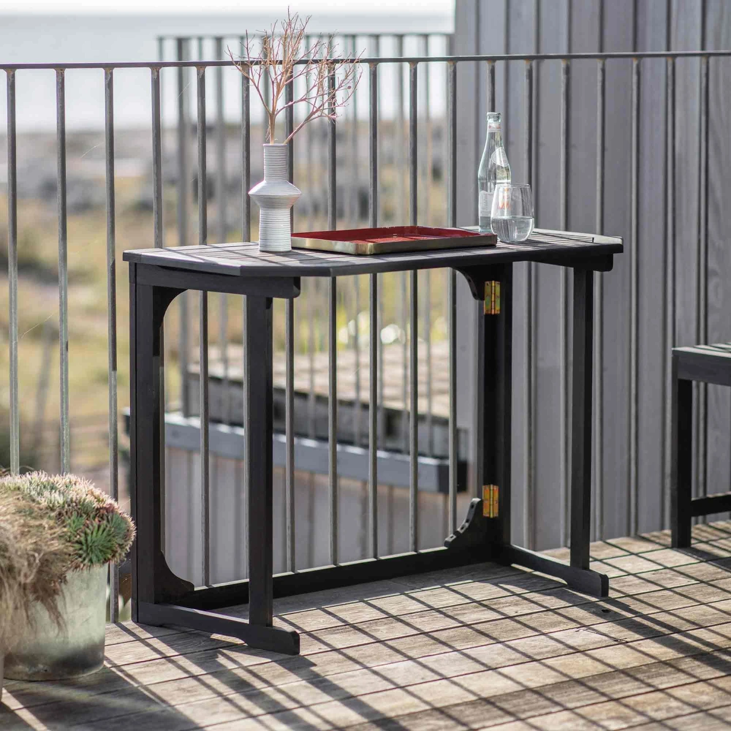 Pelion Charcoal Balcony Table 1 Pelion Charcoal Balcony Table