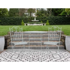 Powder Blue Bistro Set 10 Powder Blue Bistro Set -Garden Furniture Shop powder blue bistro set p83739 173610 zoom