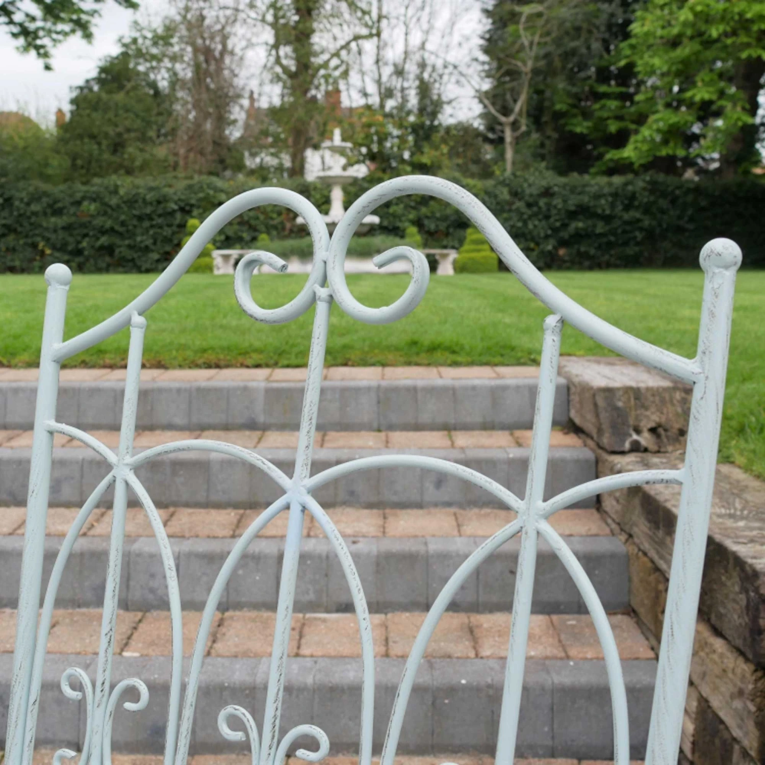 Powder Blue Bistro Set 6 Powder Blue Bistro Set - Image 6