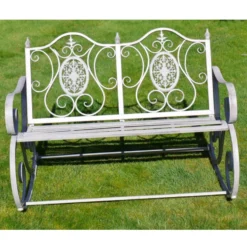 Rocking Garden Bench -Garden Furniture Shop rocking garden bench p65290 99541 zoom