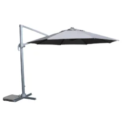 Roma Round Grey Parasol