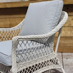 Rose White Rattan 5 Seater Sofa Set With Coffee Table -Garden Furniture Shop rose white rattan 5 seater sofa set with coffee table p78500 172931 zoom