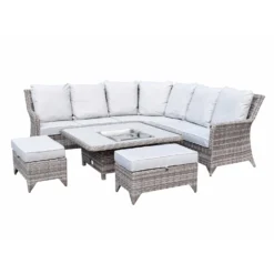 Sarah Grey Rattan Corner Sofa Dining Set With Ice Bucket Lift Table 12 Sarah Grey Rattan Corner Sofa Dining Set With Ice Bucket Lift Table -Garden Furniture Shop sarah grey rattan corner sofa dining set with ice bucket lift table p78518 135086 zoom