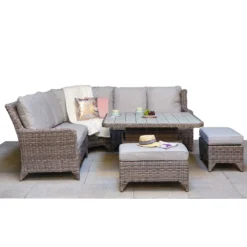 Sarah Rattan Corner Sofa Dining Set With Aluminium Top Lift Table 13 Sarah Rattan Corner Sofa Dining Set With Aluminium Top Lift Table -Garden Furniture Shop sarah rattan corner sofa dining set with aluminium top lift table p78507 134961 zoom