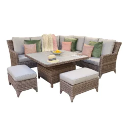 Sarah Rattan Corner Sofa Dining Set With Aluminium Top Lift Table 14 Sarah Rattan Corner Sofa Dining Set With Aluminium Top Lift Table -Garden Furniture Shop sarah rattan corner sofa dining set with aluminium top lift table p78507 134962 zoom