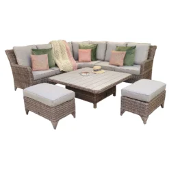 Sarah Rattan Corner Sofa Dining Set With Aluminium Top Lift Table 15 Sarah Rattan Corner Sofa Dining Set With Aluminium Top Lift Table -Garden Furniture Shop sarah rattan corner sofa dining set with aluminium top lift table p78507 134963 zoom