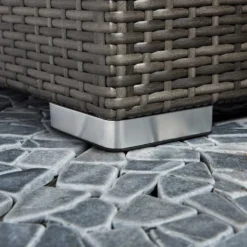 Savannah Grey Rattan Corner Sofa -Garden Furniture Shop savannah grey rattan corner sofa p78519 135201 zoom