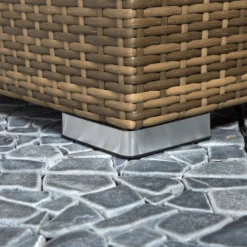 Savannah Natural Brown Rattan Corner Sofa -Garden Furniture Shop savannah natural brown rattan corner sofa p78520 135223 zoom