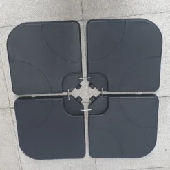 Set Of 4 Plastic Parasol Bases With U Link Bracket -Garden Furniture Shop set of 4 plastic parasol bases with u link bracket p83701 173399 zoom