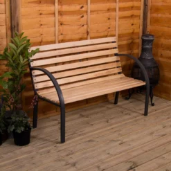 Slatted Garden Bench
