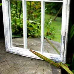 Small White Metal Arch Mirror 5 Small White Metal Arch Mirror -Garden Furniture Shop small white metal arch mirror p64982 102238 zoom