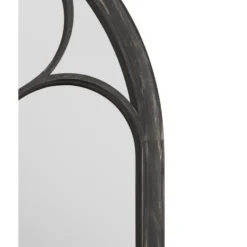 Somerley Chapel Large Black Arch Garden Mirror 5 Somerley Chapel Large Black Arch Garden Mirror -Garden Furniture Shop somerley chapel large black arch garden mirror p79326 137725 zoom