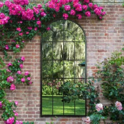 Somerley Country Arch Large Garden Mirror