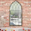 Somerley Rustic Arch Garden Mirror