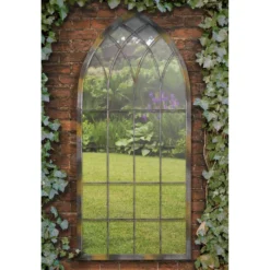 Somerley Rustic Arch Large Garden Mirror