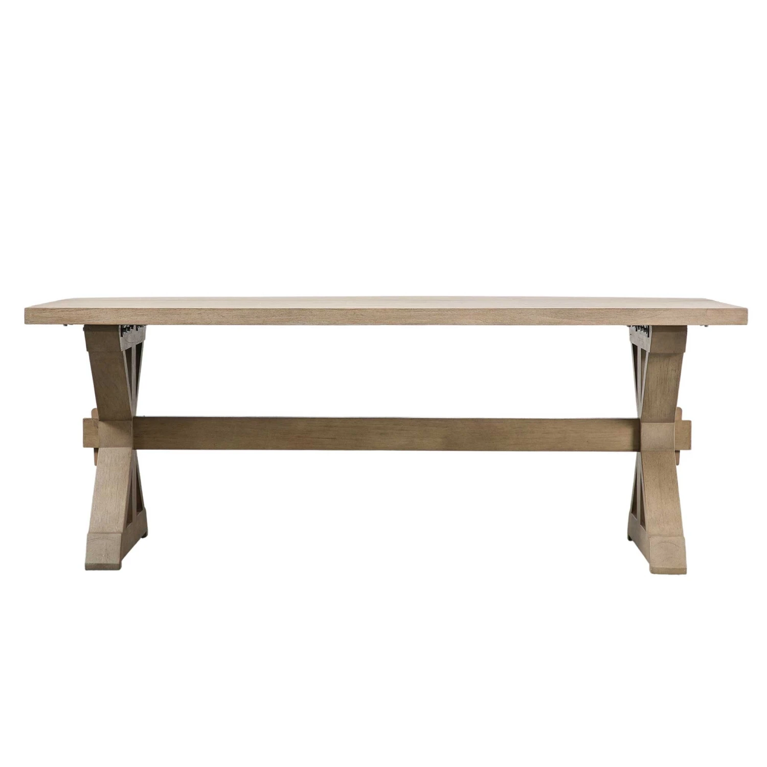 Teak 8 Seater Rectangle Outdoor Dining Table 2 Teak 8 Seater Rectangle Outdoor Dining Table - Image 2