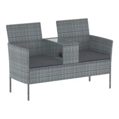 Vienna Grey Love Seat