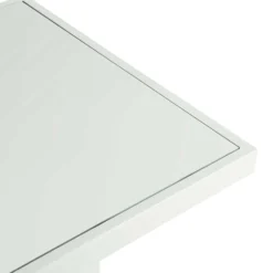 White Plain Top Outdoor Coffee Table -Garden Furniture Shop white plain top outdoor coffee table p76675 125274 zoom