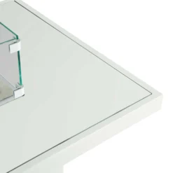 White Plain Top Outdoor Coffee Table With Firepit -Garden Furniture Shop white plain top outdoor coffee table with firepit p76670 125222 zoom
